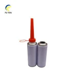 CMYK colors printing empty aerosol tin can for automatic gearbox cleaner