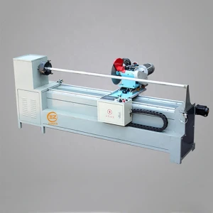 CNC round rotary knife fabric and leather cutting machine