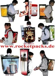 Coffee Dispenser backpack for 19 Liter Coffee