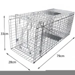 Collapsible animal trap cage for rat & possum &raccoon & wild cat