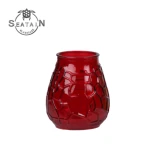Color crystal glass vases for flowers