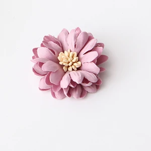 Colorful Flower Corsage for clothing flower applique for hair accessory