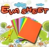 Colors EVA foam sheet, EVA sheet, A4 size foam