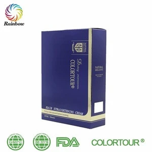 Colortour permanent  silky hair rebonding products straightening perm lotion with high grade package