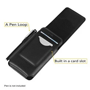 Colourful PU Leather Clip Belt Holster Pouch Card Slot Holder Wallet Protective Phone Case Covers Case for Samsung Galaxy Note 8