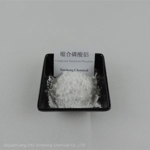 Condensed aluminum phosphate is used to make new water resistant curing agent