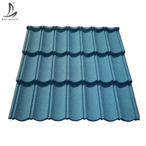 Construction Building Materials Decorative Aluminum Plate Colorful Steel Roofing Shingles Stone Coated Zinc Roof Tile Factory