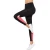 Import Contrast Color Lace up Polyester+Spandex Stretch Tights Women Pants Legging from China