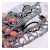 Import Cool letter word baroque hairband woman rhinestone headband from China