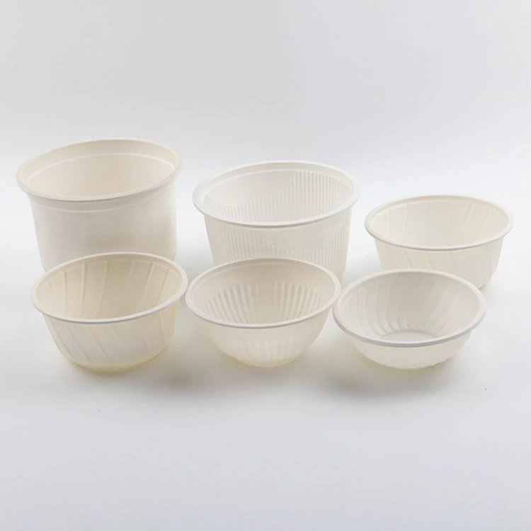 Buy Corn Starch Biodegradable Cornstarch Bowls from Hefei Chiran Import ...