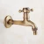 Import Cross handle antique bronze tap bibcock Wall Mount Laundry Garden Washing Machine Water Faucet Tap B8010 from China
