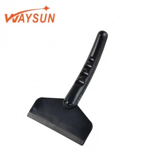 Curved Design Stainless Steel Shovel For Winter De-icing Work Mini Car Snow Devil Handle Mould Hand Ice Scraper
