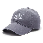 Custom 6 Panel Cotton Running Sports Cap Hat, Printed Snap 6 Panel Dad Unstructured Plain Baseball Sports Caps