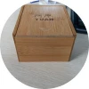 Custom Bamboo crafts small bamboo box Wholesale for wine package