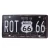Custom cheap embossed blank sublimation reflective aluminum license plate