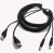 Import Custom Dc To Dc Power Cable Computer Electrical Power Cables Male to Female Extension Power Cable 5521 from China