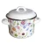 Import Custom Decal Pattern Hotpot Set Enamel Casserole Pot Set And Cookware from China