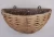 Import Custom Dia 14&quot; Hanging Planter Cone Shape Decor Garden Rattan Plastic Flower Pot Basket for Plant Brown from China