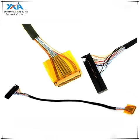 custom dupont to DF14 connector lvds cable assembly