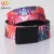 Import Custom Fashion polyester fabric sublimation logo belts from China