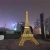 Custom Giant Metal Iron Art Eiffel Tower Craft for outdoor shopping mall decoration