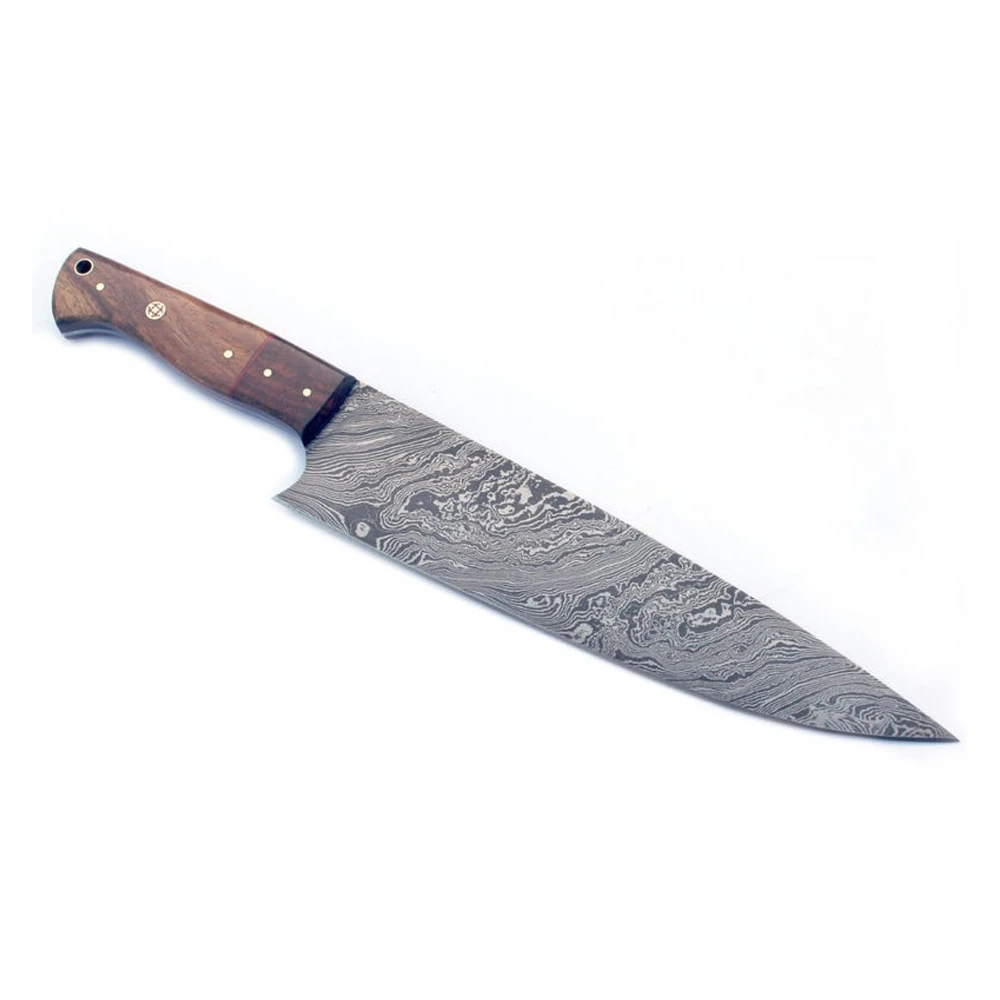 Custom Handmade Damascus Steel Chef Knife