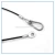 Import Custom Length Coated Wire Rope Lifting Slings 6*36 With Oval Safety Metal Carabiner from China