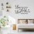 Import Custom Live Every Moment Laugh Every Day Love Words Wall Sticker Motivational Wall Decals Family Wall Stickers Quotes from China