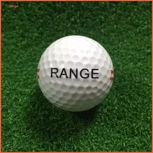 Custom LOGO printing 2 piece driving range golf balls