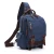 Import Custom Logo Vintage Fashion High Quality Mens Rucksack Canvas Crossbody Chest Men Women Sling Messenger Shoulder Bag from China