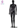 Custom made black plastic woman mannequins