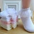 Import Custom Made Fashion Dress Ruffled Frilly Girl Ankle Socks Cotton Girl White Infants Lace Baby Socks from China