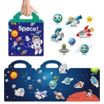 Custom Mini Sticker Book Printing For Kids Children Reusable Sticker Book Printing