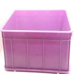 Custom turnover boxes for supermamrket fruits and vegetables store plastic boxes storage plastic injection mold products