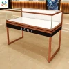 Custom Wholesale Luxury Large Space Show Cabinets Strong Quality Tempered Glass Sliding Drawer Jewelry Display Showcase