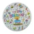 Import Customizable 9 Inch Disposable Party Paper Plates 8 Plates Pack Soak and Cut Proof for Tableware Decorations Made in India from China