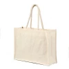 Customize Cheaper Plain Tote Shopping Bags Promotion 100% Cotton Accept Customized Logo Eco-friendly , Wash Bag Unisex Letter