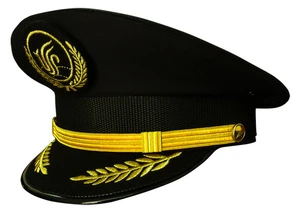 customized airline pilot cap