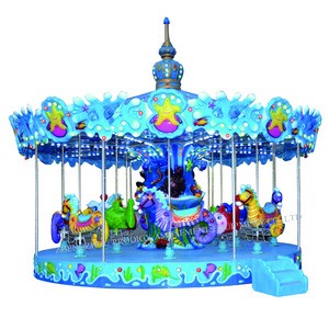 Customized fairground other amusement park products carousel for sale