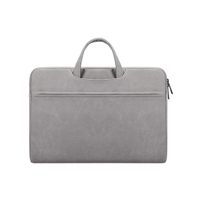 Customized soft PU waterproof business notebook laptop bag travel backpack