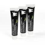 CuteSmile CE Approved 105g English Neutral Package Charcoal Teeth Whitening Activated Carbon Toothpaste