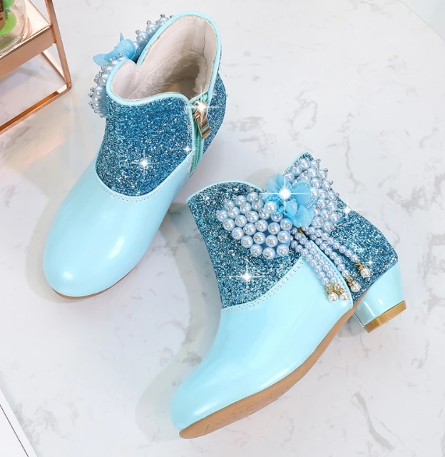 cy11230aspring autumn new child shoes girls single shoes baby bow princess shoes