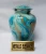 Import DARK BLUE CLOUDS ALUMINUM CREMATION URN  FUNERAL SUPPLIES from India