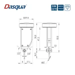 Dasqua Shock-proof Measuring Tools Gearing Dial Test Dial Indicators