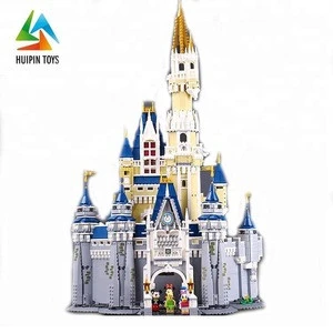 decoration 4160 pcs construction plastic diy building blocks series 16008 toy bricks castle