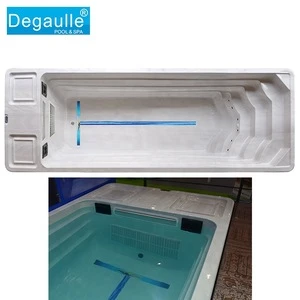 Degaulle acrylic swiimming pool piscina sin fin wave endless stream  poolstream swimming