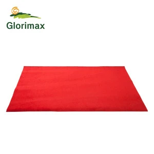 Deluxe VIP Mat LOGO customized unique royal red luxury carpet rubber bottom anti skid mat