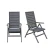 Design  garden furniture powder coated aluminum outdoor reclining  beach chair