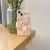 Import Designer Girls Pink Color Cute Phone Case Soft Silicone Phone Case With 3d Mirror For Apple Iphone 13 Pro Max Cover from China
