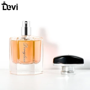 Devi wholesales  custom glass perfume bottle luxury fancy spray perfume bottles 10ml 30ml 100ml empty perfume bottles factory